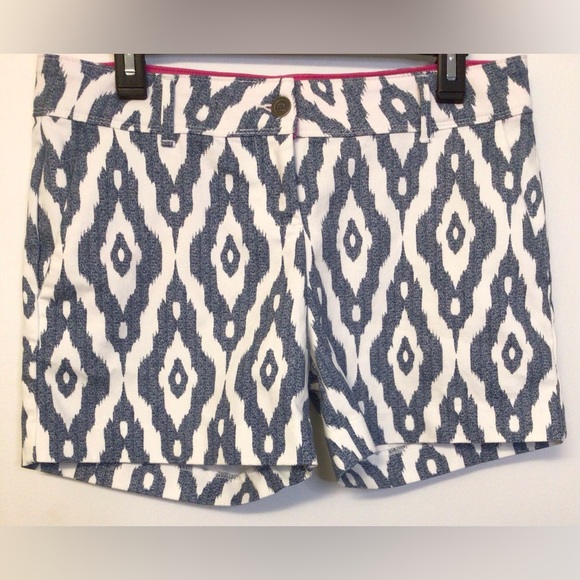 Isaac Mizrahi Pants - Isaac mizrahi blue white shorts size 6
